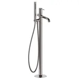 Смеситель для ванны напольный Imprese Brenta ZMK091908060 графитовый хром