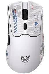 Комп'ютерна мишка Onikuma DM-01 Pro 12800 DPI Bluetooth для комп’ютера та ноутбука Білий - мініатюра 3