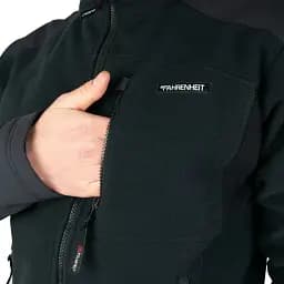 Кофта Fahrenheit Windbloc Falcon XXL/R Black - мініатюра 4