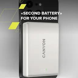 Павербанк Canyon Magnetic Gray 10 000 mAh / 20 Вт (CNS-CPB511G) - мініатюра 12
