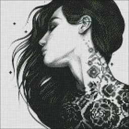 Алмазна мозаїка Ideyka Непокірна AMO7269 40х40 см