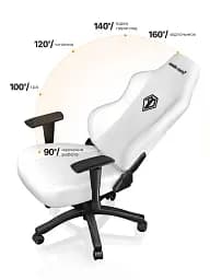 Крісло ігрове Anda Seat Phantom 3 Size L White (AD18Y-06-W-PV) - мініатюра 15
