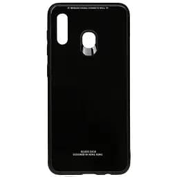 Чохол-накладка Toto Pure Glass Case Samsung Galaxy A20/A30 Black