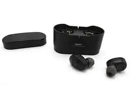 Бездротова Bluetooth стерео гарнітура Remax TWS-22 з кейсом Чорний - мініатюра 5