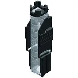 Подставка для удилища Meiho BM-290 Slide Rod Stand 85x72x327mm Clear