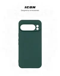 Чехол ArmorStandart ICON для Google Pixel 10 Pro XL 5G Camera cover Dark Green (ARM87465) - мініатюра 3