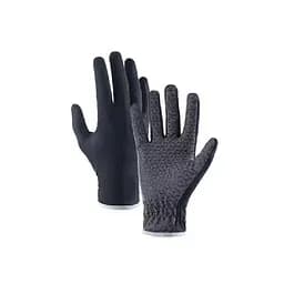 Перчатки нескользящие трикотажные Naturehike NH21FS035, размер XL, темно-синие