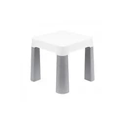 Детский табурет 0860TXK серо-белый, до 75 кг 32 х 32 х 28 см