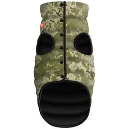 Курточка для собак Waudog Clothes рисунок Милитари M50 В 76-79 см С 55-61 см  