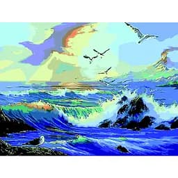 Картина за номерами ZiBi Art Line Після шторму 40х50 см (ZB.64176)