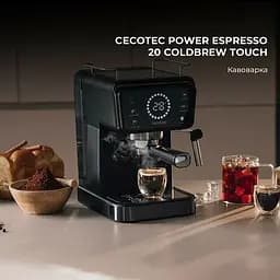 Кавоварка Cecotec Power Espresso 20 ColdBrew Touch - мініатюра 3
