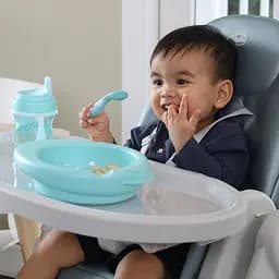 Термостійка тарілка Chicco Warmy Plate 6м+ рожева (16000.15) - мініатюра 8