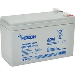 Аккумулятор Merlion GP1270F2 AGM 12V/7Ah/84Wh [110125]