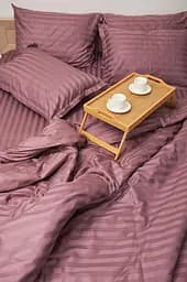 Підковдра Moon&Star Satin Stripe Garnet Полуторна 143x210 см - мініатюра 3