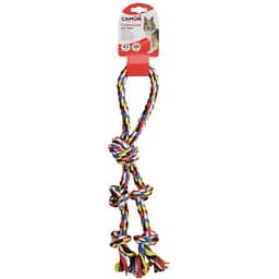 Игрушка для собак Camon канат с 3 узлами, 60 см