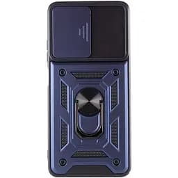 Чохол Ummi Camshield Serge Ring для Xiaomi Poco X4 GT Синій / Navy - мініатюра 3