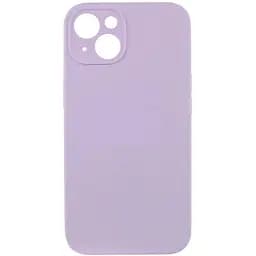 Чохол Silicone Case із захистом камери Full Apple iPhone 15 Plus Elegant Purple