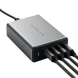 Мережевий зарядний пристрій Satechi 165 W USB-C 4-Port PD GaN Charger Space Gray (ST-UC165GM-EU) - мініатюра 4