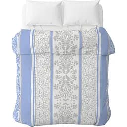 Пододеяльник Home Line Мрамор бязь 145х215 см синий (156325)