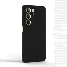 Чехол-накладка для смартфона Realme C75 4G/C75x 4G, противоударный, силиконовый, термополиуретановый (ТПУ), с защитой камеры и корпуса, черный, защита всего корпуса, ArmorStandart (ARM82898) - мініатюра 2