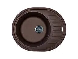 Кухонна мийка Adamant Ovum 615x495x200 mokko 000008389, Коричневий