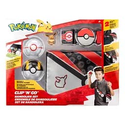 Ігровий набір POKEMON W5 - СПОРЯДЖЕННЯ ТРЕНЕРА ІВІ (2 покеболи, пояс, фігурка, сумка для м'ячів) Pokemon PKW3650 - мініатюра 6