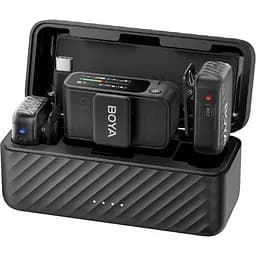 Мікрофонна радіосистема Boya BOYAMIC 2 Type-C with 2 TX + 1 RX + Charging Case [153345]