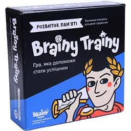 Настольная игра Brainy Trainy Brainy Trainy Развитие памяти (укр.) (УКР059)