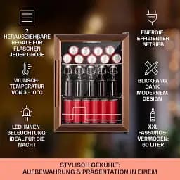 Холодильник Klarstein Beersafe XL (10041891) - мініатюра 5