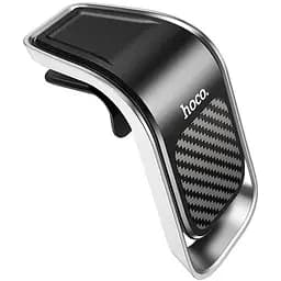 Крепление для телефона Hoco CA74 автомобильное Universe air outlet magnetic car holder черный/серый