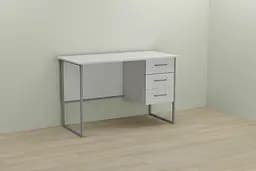 Комп'ютерний стіл Ferrum-decor Гаррі 75x120x70 сірий ДСП Білий 16мм (FRD-101471) - мініатюра 5