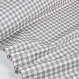 Простирадло Cosas на резинці 90х200 taupe check, кварц (TaupeCheck_90x200x20) - мініатюра 4