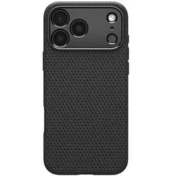 Чехол Spigen Liquid Air для iPhone 17 Pro Matte Black (ACS10331) + защитное стекло - мініатюра 2