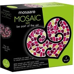 Набор для творчества Mosaaro Мозаика хрустальное стекло Сердце (MA2005)