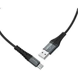 Кабель Hoco X38 Cool Charging data cable for Type-C Черный