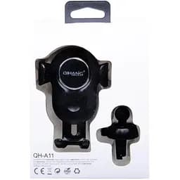 Кріплення для телефона в машину Qihang QH-A11 чорний із розсувною системою