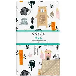 Підковдра Cosas Forest полуторна 155х215 см (Лес_Горох_155q)