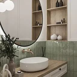 Умивальник VBI Udine white накладний VBI-012100, Білий