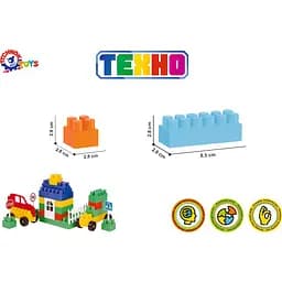 Конструктор ТехноК Техно 1, 64 деталі (0496) - мініатюра 7