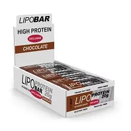 Батончик Lipobar Protein Bar БЛОК, 20*50 грамм Шоколад 000313958