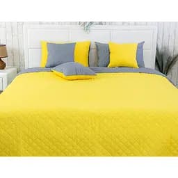 Покривало Руно Yellow Grey 220х240 см (330.52У_Yellow Grey) - мініатюра 4