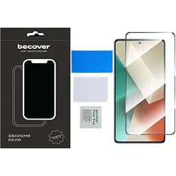 Захисне скло BeCover для Xiaomi Redmi Note 13 Pro Black (710364) - мініатюра 2