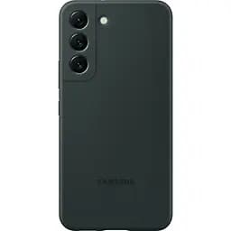 Оригінальний силіконовий чохол Silicone Cover для Samsung Galaxy S22 (S901) EF-PS901TGEGRU Forest Green