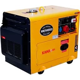 Генератор дизельний Kama KDK7500SC3 5kW (YT28210) [74784]