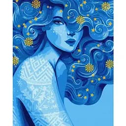 Картина за номерами Ideyka Холодна краса ©pollypop92 KHO2587 40х50 см