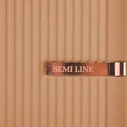 Валіза Semi Line 20 дюймів (S) дюймів (S) Gold (T5663-3) - мініатюра 9