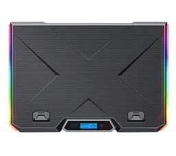 Охолоджувальна підставка для ноутбука до 18 дюймів GamePro GPCP-890 RGB 2xUSB 6xfans - мініатюра 2