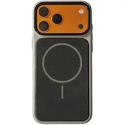 Чехол Epik PC TechWoven Hybrid with MagSafe для Apple iPhone 15 Pro Max (6.7) Grey / Black