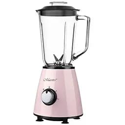 Блендер Maestro MR-570 подрібнювач 1 л зі скляною чашею стаціонарний 600 Вт рожевий