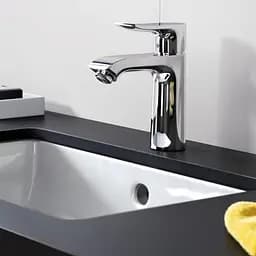 Змішувач для умивальника Hansgrohe Metris EcoSmart 31080000 Хром - мініатюра 2